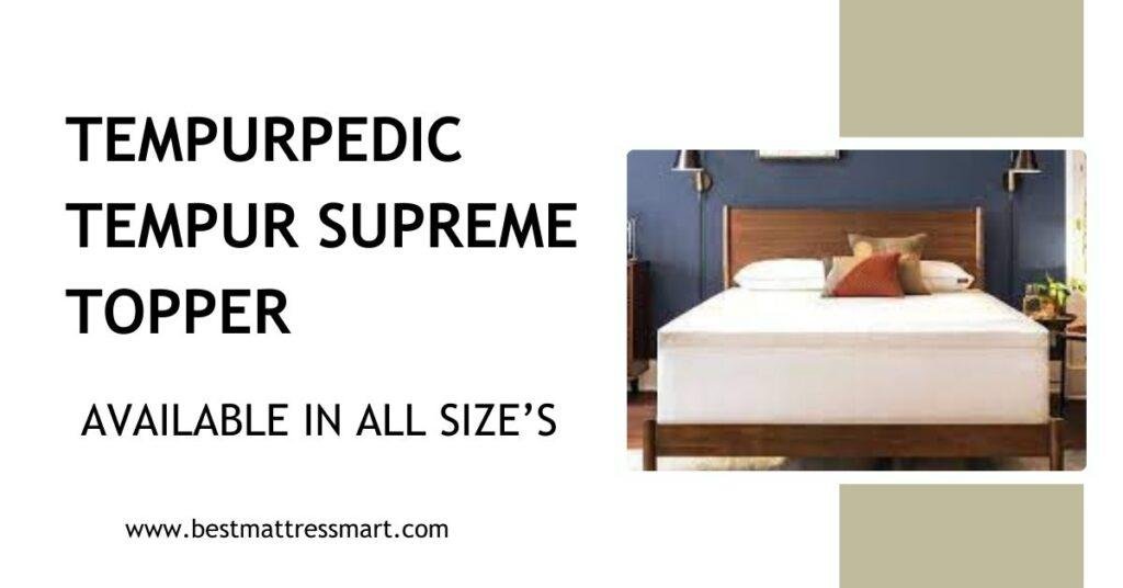 mattress topper for tempurpedic 