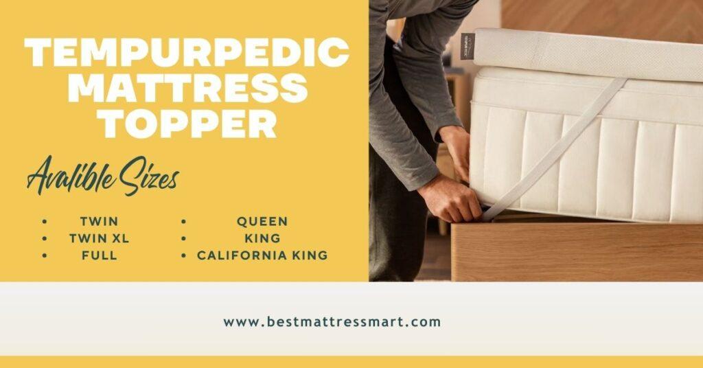 mattress topper for tempurpedic
